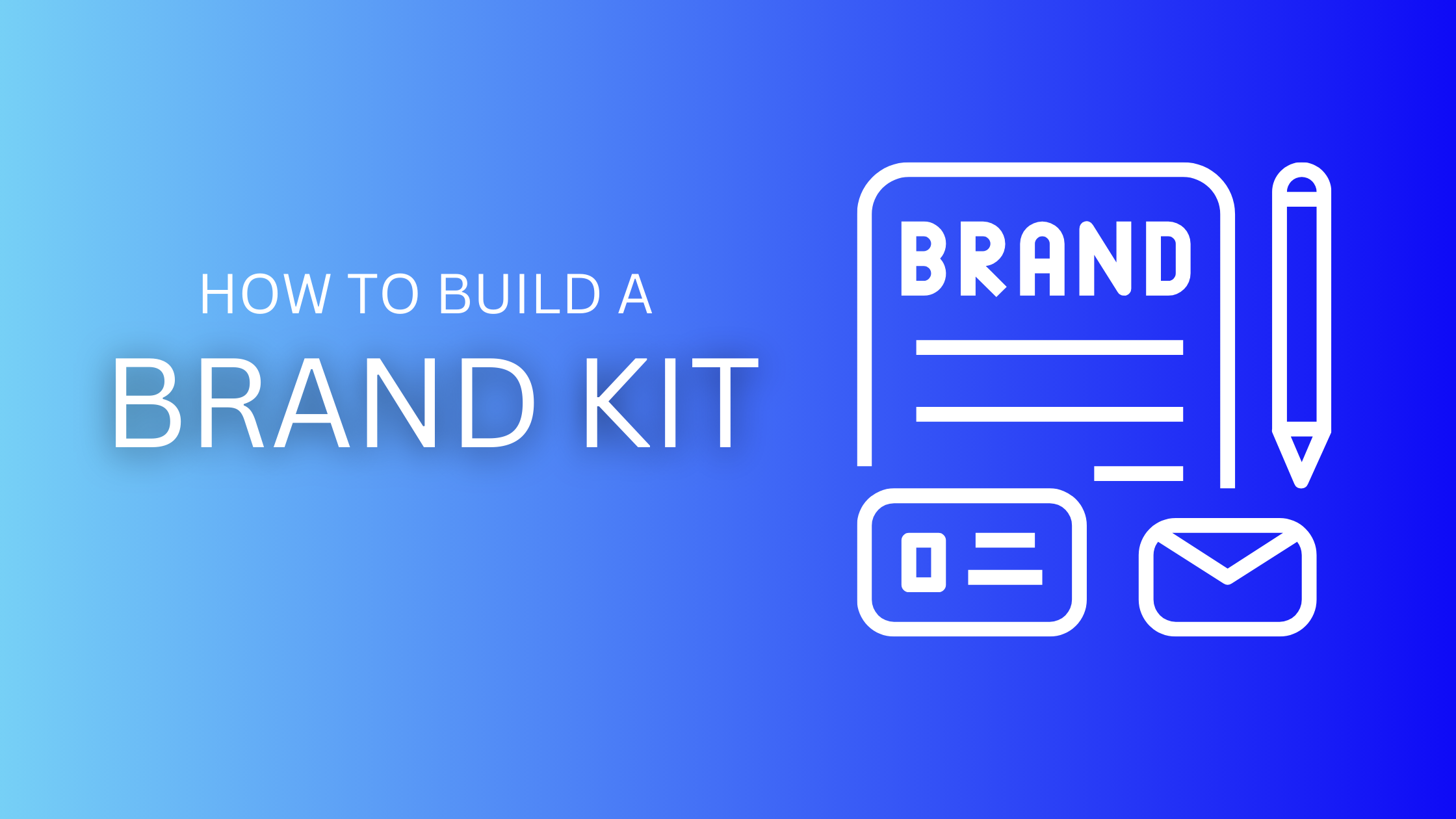 How to Build a Brand Kit – Gillian Rainville | QU Graduate Blog